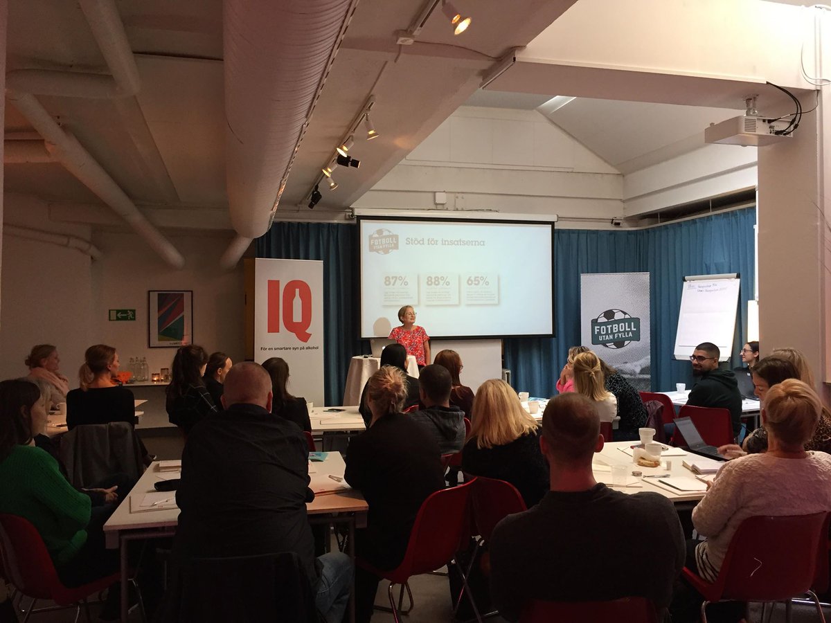 Idag arrangerar IQ inspirationsdag med tema alkoholen, machokultur och idrott i Stockholm! Sen åker vi på vidare på turné och inspirerar i resten av Sverige! #alkpol