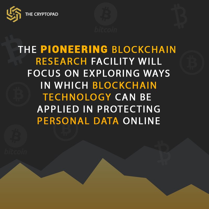 christina_bloc's tweet photo. Europe’s first dedicated blockchain #research facility and the world’s first advanced #blockchain identity laboratory has been launched in the Scottish capital of Edinburgh.
#TheCryptoPAD #BlockchainLive18 #BlockchainDeclaration https://t.co/efXHmbEzOR