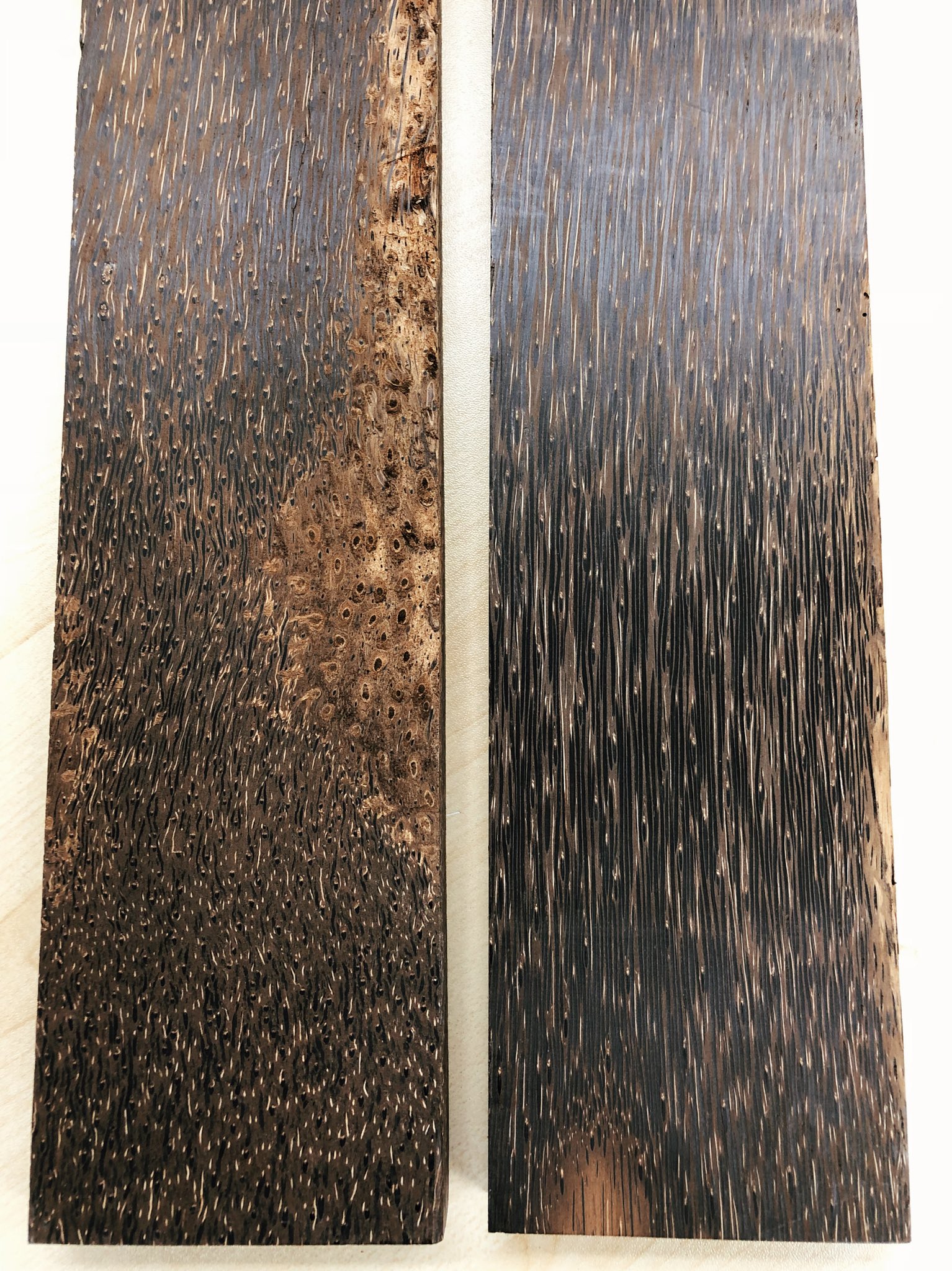 木材孝佳 木材おじさんアカウント ビンロウジュ 画像では沢山の星が流れまくっているような素敵な木目ですが 実物は結構生々しくエグいです アジア各地では檳榔 ビンロウ の実は噛みタバコのような嗜好品として親しまれています アジア原産