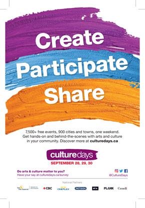#CultureDays starts today with venues throughout #Muskoka; for more on this and other area events, visit our event page muskokaregion.com/muskokaregion-…