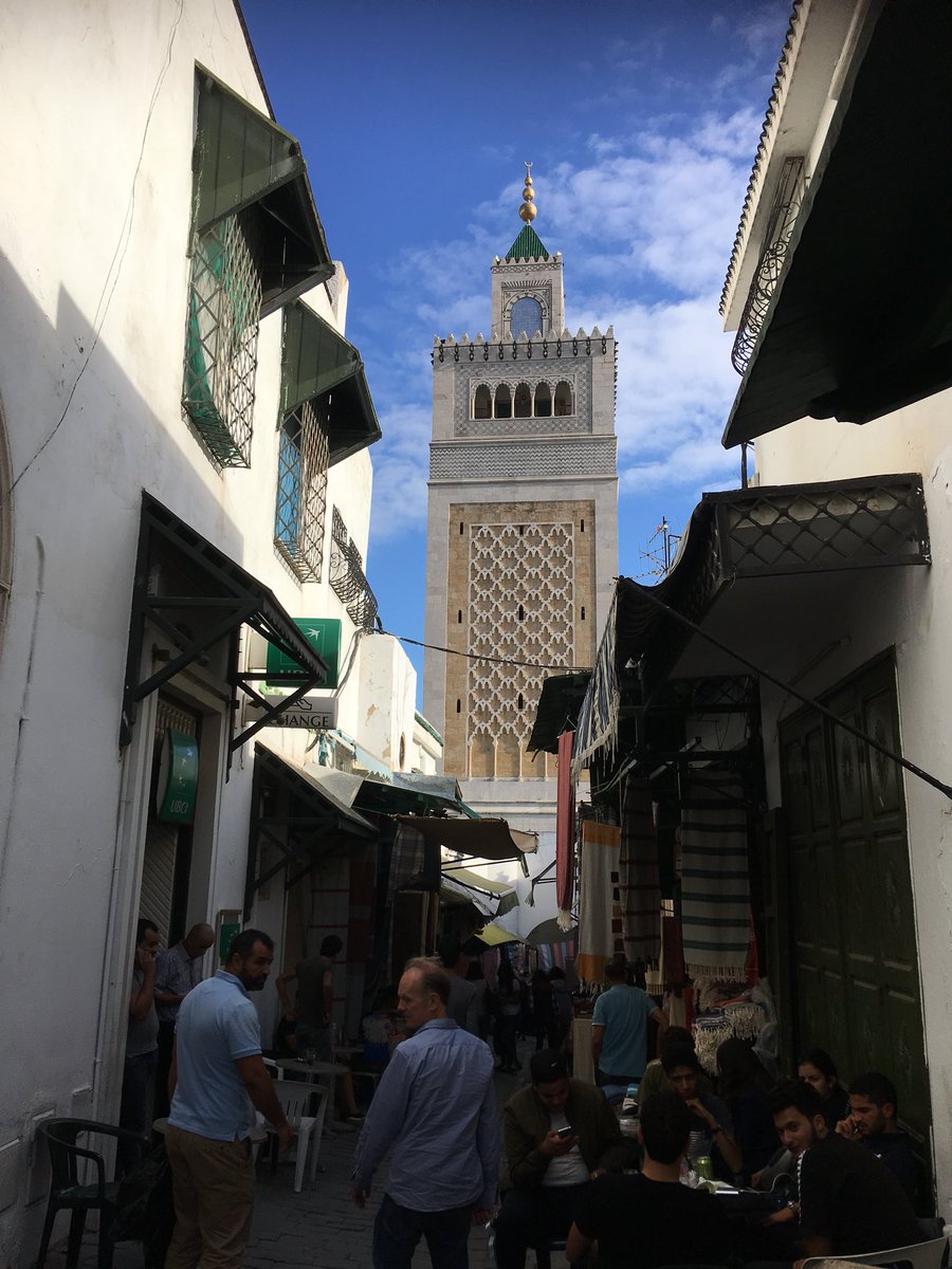 MarkRuppert48's tweet photo. Tunis!  Visit to to the mosque and the Medina. https://t.co/rE7d3rbuk6