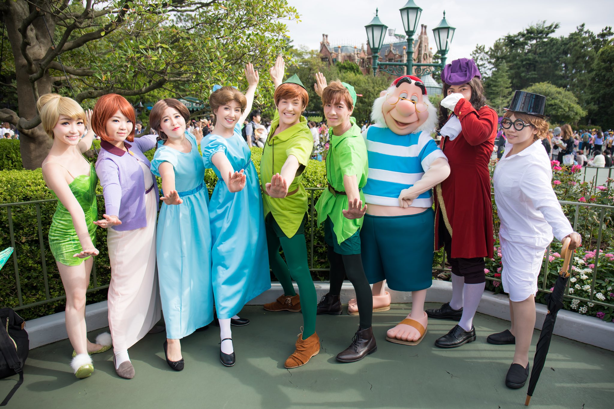 ウェンディ　ウィッグ　セット済み　ディズニー　　コスプレ　Dハロ　ピーターパン Dハロ 仮装 ウェンディ ウィッグ ピーターパン コスプレ