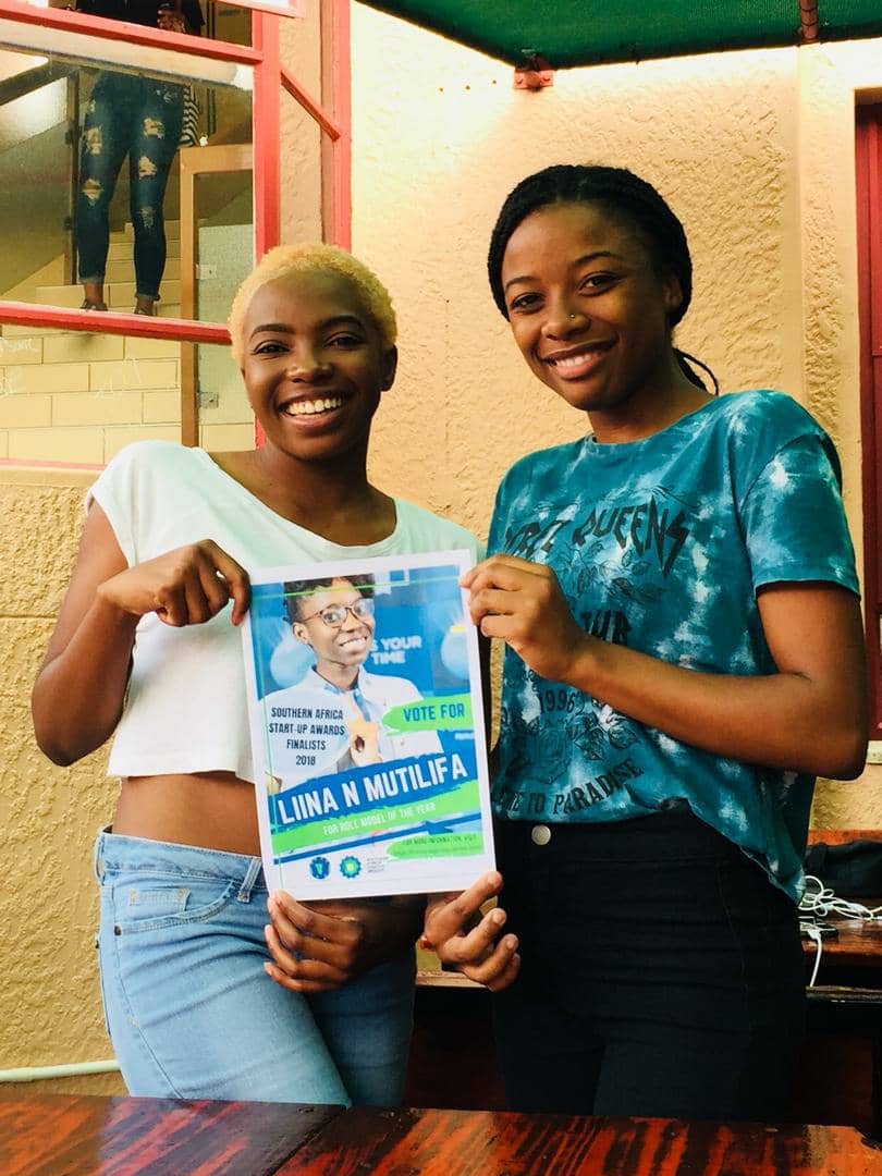 GeC_Namibia's tweet photo. Remember to please vote for Linna Mutilifa FOR FEMALE ROLE MODEL OF THE YEAR.
Just follow the link bellow to vote.
https://t.co/KtVJGFRPXe

#voteforLiina
#femalerolemodelofyear
#greenearthcreations
#southernafricastartupawards https://t.co/A5Q2WVawuW