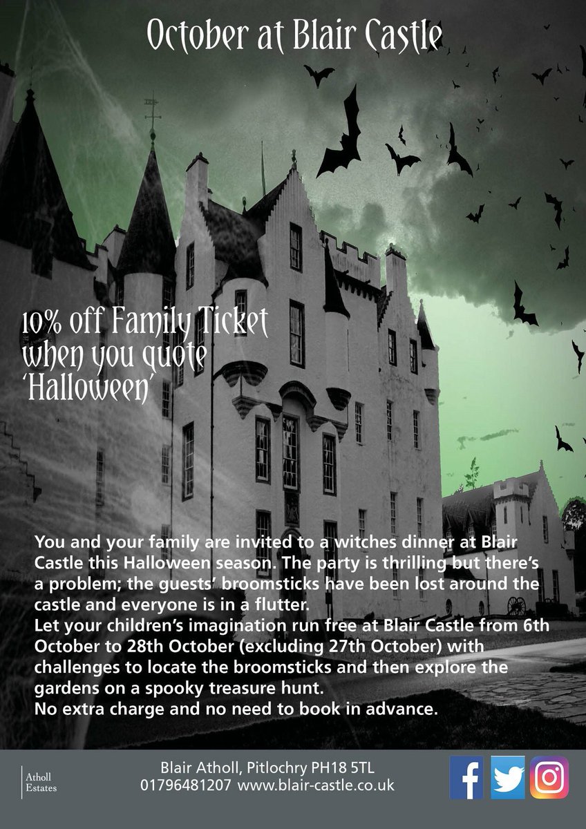 #schoolholidays #childrenfun #scary #witches #lostbroomsticks #halloween #kidsfuntime #discountcodes #castlesofscotland #travelscotland #treasurehunt  #dianasgrove #stbrideskirk #visitscotland #visitperthshire #scotlandisnow #yoyp2018 #cairngormsnationalpark #visitcairngorms