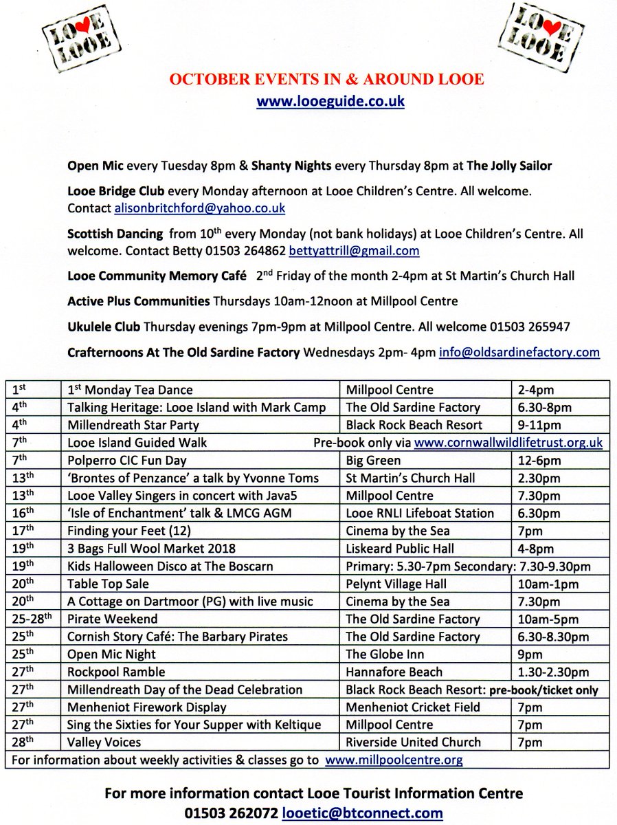 Looe Visitor Information Centre tweet media