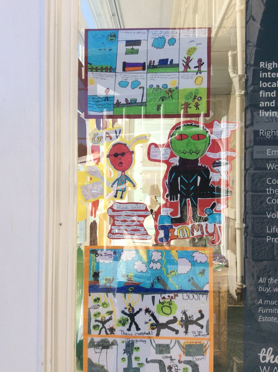ArmathwaiteCPS's tweet photo. All ready for International Comic Festival - come and meet our marvellous heroes. @oakleatrust @comicartfest https://t.co/AKGz82Rdg1