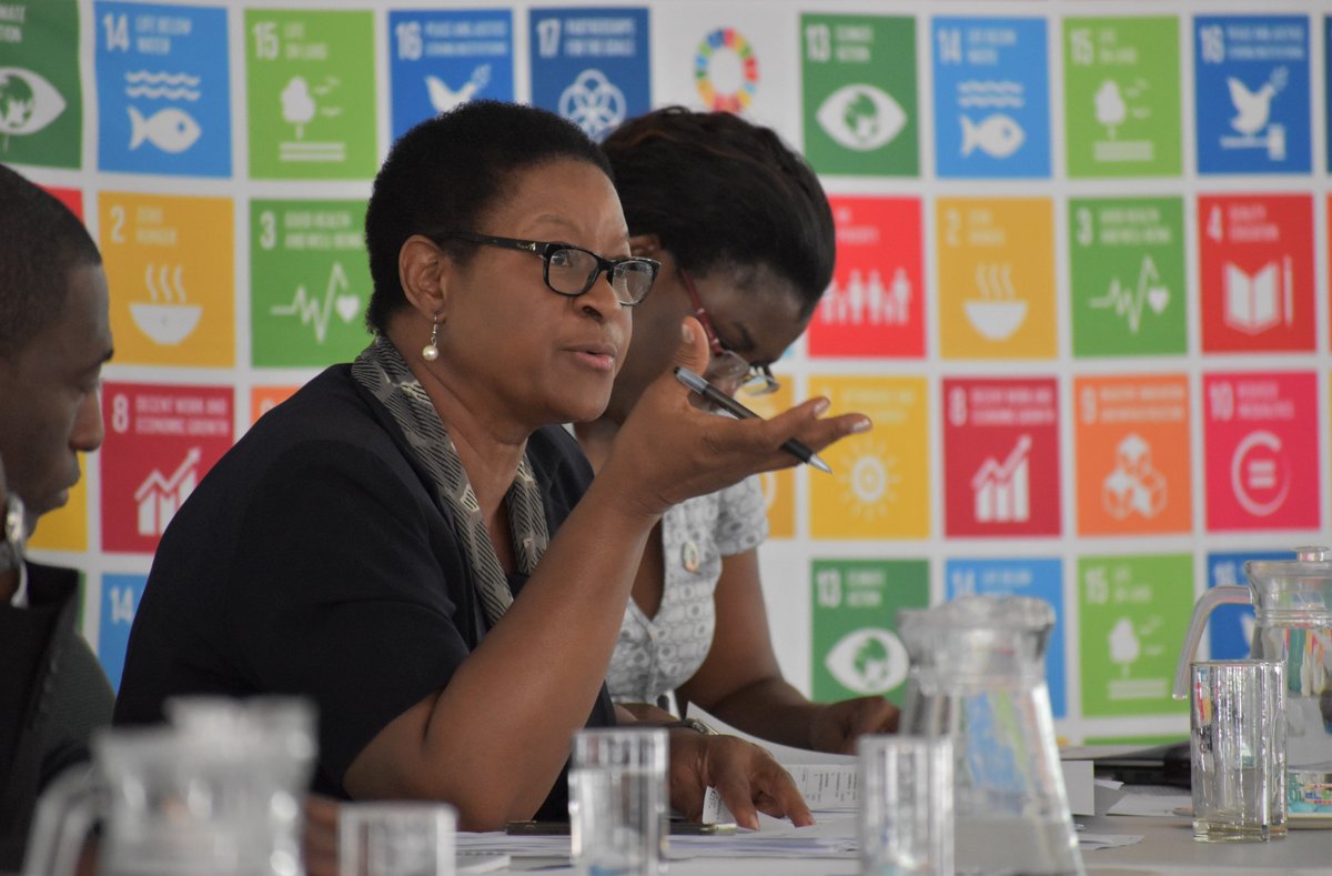 UNNamibia's tweet photo. Partners and @UNNamibia met this morning for the #DevelopmentPartners' Dialogue and discussed streamlining efforts in support of #Namibia's development agenda, including #NDP5, #HPP, 🇳🇦's #Vision2030, #AUAgenda2063 and @GlobalGoalsUN. https://t.co/0G0uUMZiSv