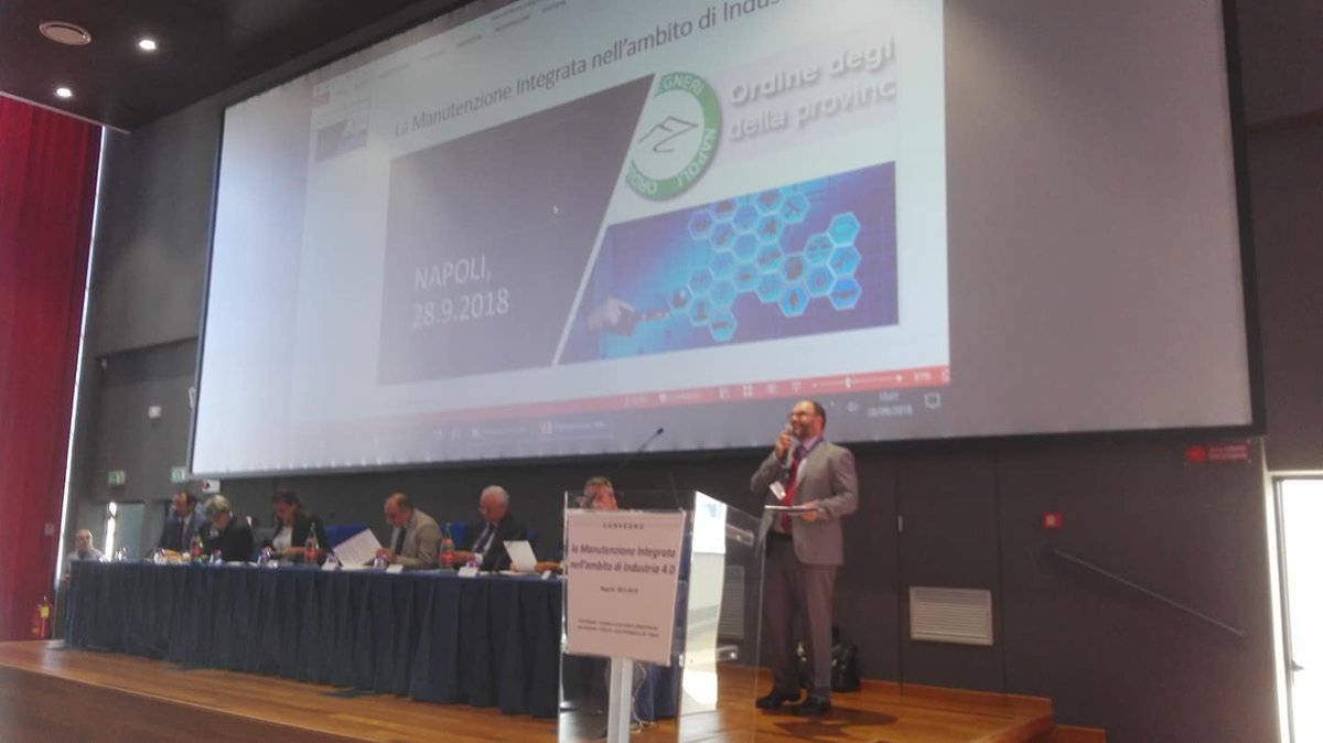 StartupGrindNA's tweet photo. Oggi siamo nel complesso @UninaIT di #SanGiovanniATeduccio per il convegno #ManutenzioneIntegrata e #Industria40, organizzato dalla #startup napoletana #Syenmaint
👍#28settembre #innovazione #IoT #Napoli #NapoliEst https://t.co/GonqDRbOpD