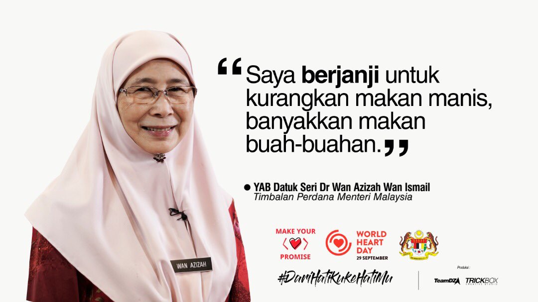 drwanazizah's tweet photo. Hargai Jantung Anda. Amalkan Permakanan Sihat 

#DariHatiKuKeHatiMu #HariJantungSedunia2018 https://t.co/CHPfiaYQl3