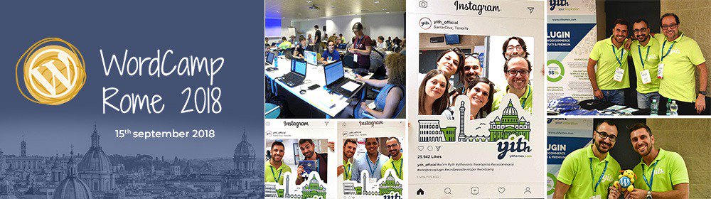Every year with the same enthusiam at WordCamp Rome. Read about our experience at the #WordPress event in the Eternal city bit.ly/yithwcrome2018… <a href="/WordCampRM/">WordCamp Roma</a> #WCRM2018