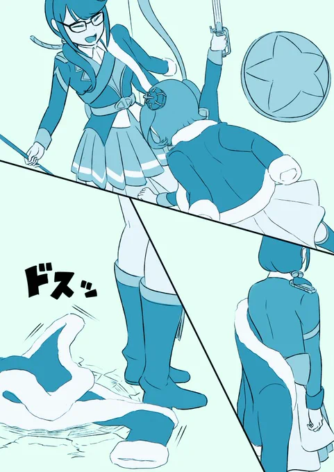一枚目のをやりたかっただけなんですが、続けてみたらやっぱり崩壊しました。#スタァライト 