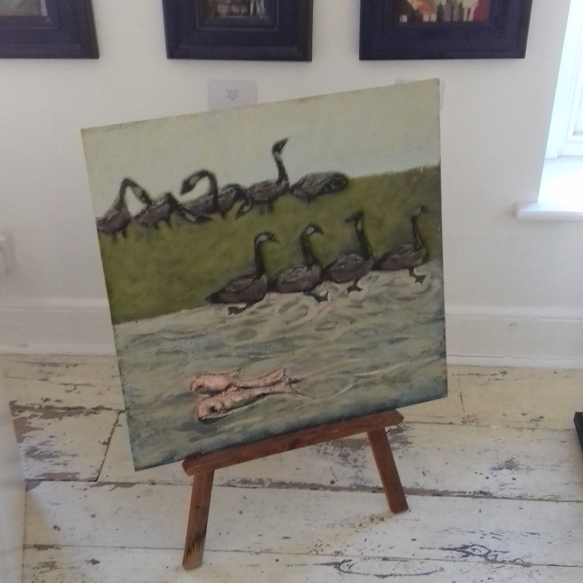 #art #exhibition #painting <a href="/VisitNPT/">Visitnpt</a> <a href="/FYIneath/">FYI:Neath</a> 

Last week to see Peter and Carole Evans's exhibtion before it heads to London. Come see us before the weather vanishes!!