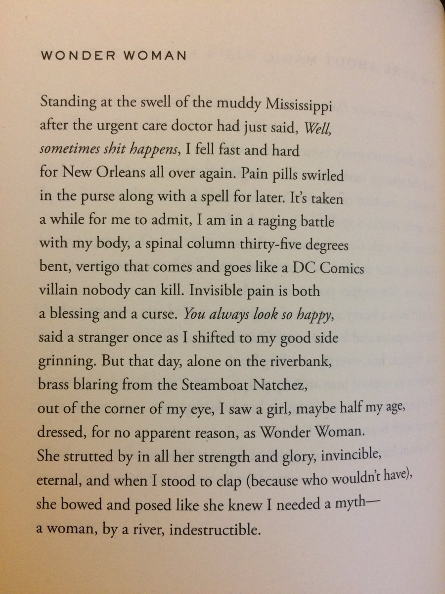 ishmish17's tweet photo. Because we all need a myth this week. (Thank you, @adalimon) #SeptWomenPoets #TheCarrying https://t.co/jE6KSuQEDc