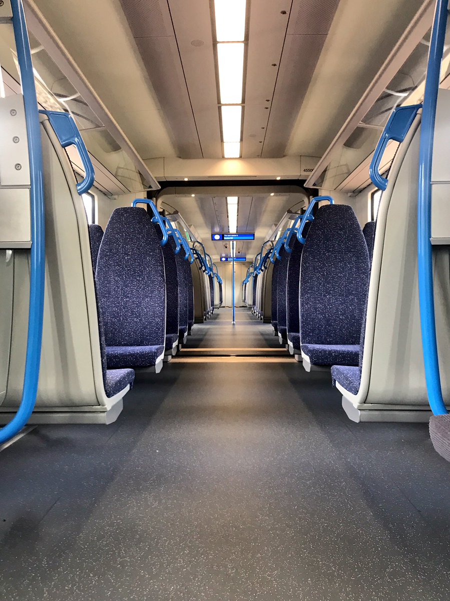 GNRailUK's tweet image. 📣 Today saw the very first, brand new #Class717 run on a special preview/testing service from Moorgate to Gordon Hill. We’re working hard to get these trains, stations and our people ready for introduction this autumn. These will replace 40 year old trains on the Moorgate line.