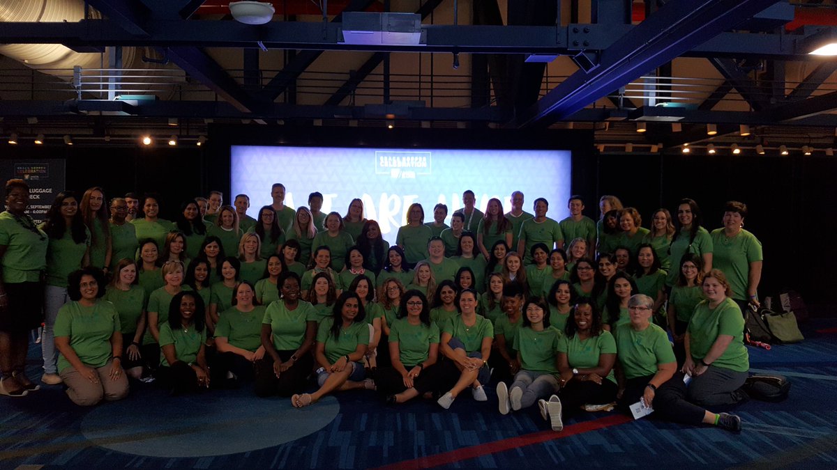 J_Berlowitz's tweet image. #GHC18 ⁦@NetAppWIT⁩ WE ARE HERE to change the world through DATA! #DataVisionaries