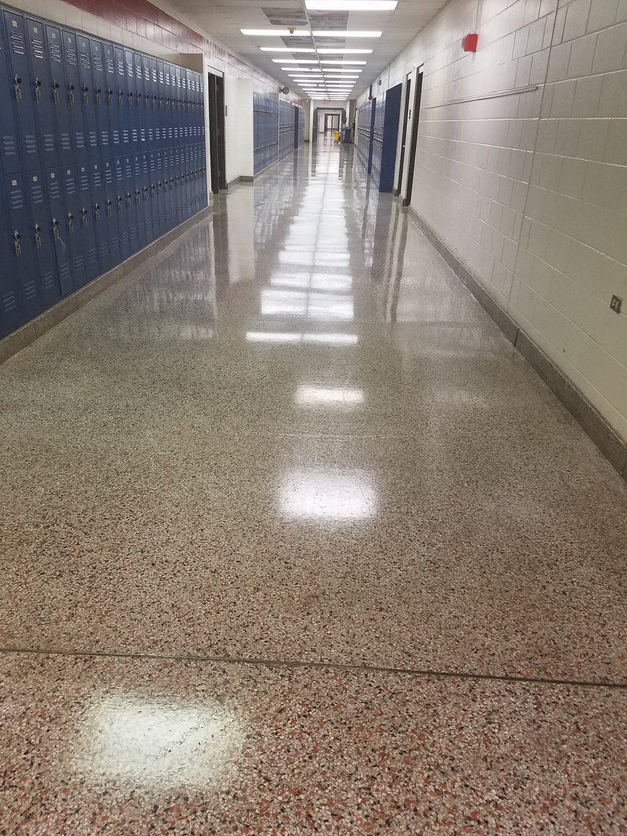 Trask custodians have worked hard to make Trask look new again