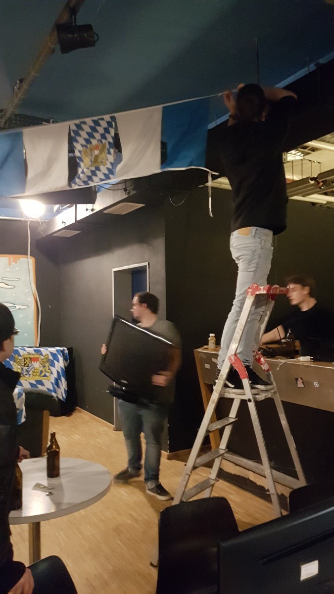 MunichSmash's tweet photo. We are pretty much finished with the preparation yesterday! The only thing we are waiting for now is you! Make sure to be in time for the check-in that starts at 11am especially if you bring a setup with you!
Here is a little sneak peek at our venue ;)
See you tomorrow at #MSA3! https://t.co/htInY42pSn