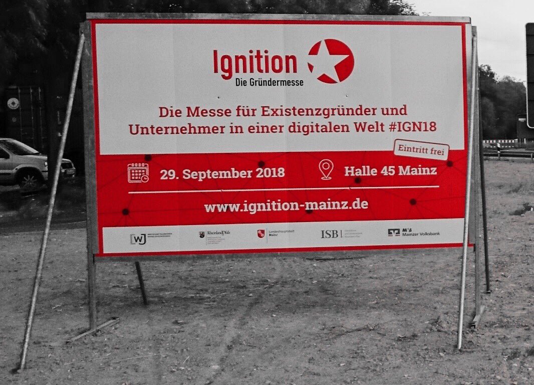 halle45_mz's tweet photo. Gründer, Startups, Unternehmerinnen und Unternehmer aufgepasst. Morgen findet bei uns die größte Gründermesse in Rheinland-Pfalz statt. Der Eintritt ist frei. Alle Infos auf https://t.co/wSv8VJwKjM
#IGN18 #gründermesse #barcamp #workshops #mainz #wiesbaden #rheinmaingebiet https://t.co/qxJqnZ8Ool