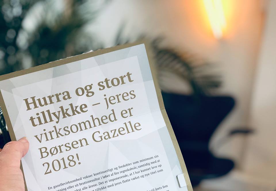 meebookDK's tweet photo. Nogle breve er sjovere at åbne end andre. Vi er stolte over at være udpeget til Gazelleprisen 2018 af Børsen. https://t.co/lT73maVbts
