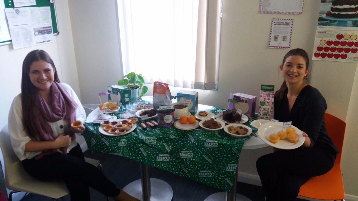NoclorResearch's tweet photo. Lots of treats on offer in the #Noclor office in aid of #MacmillanCoffeeMorning https://t.co/KfPdoMhoqK