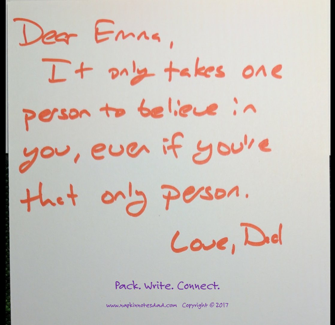 Garth Callaghan - The Napkin Notes Dad tweet media