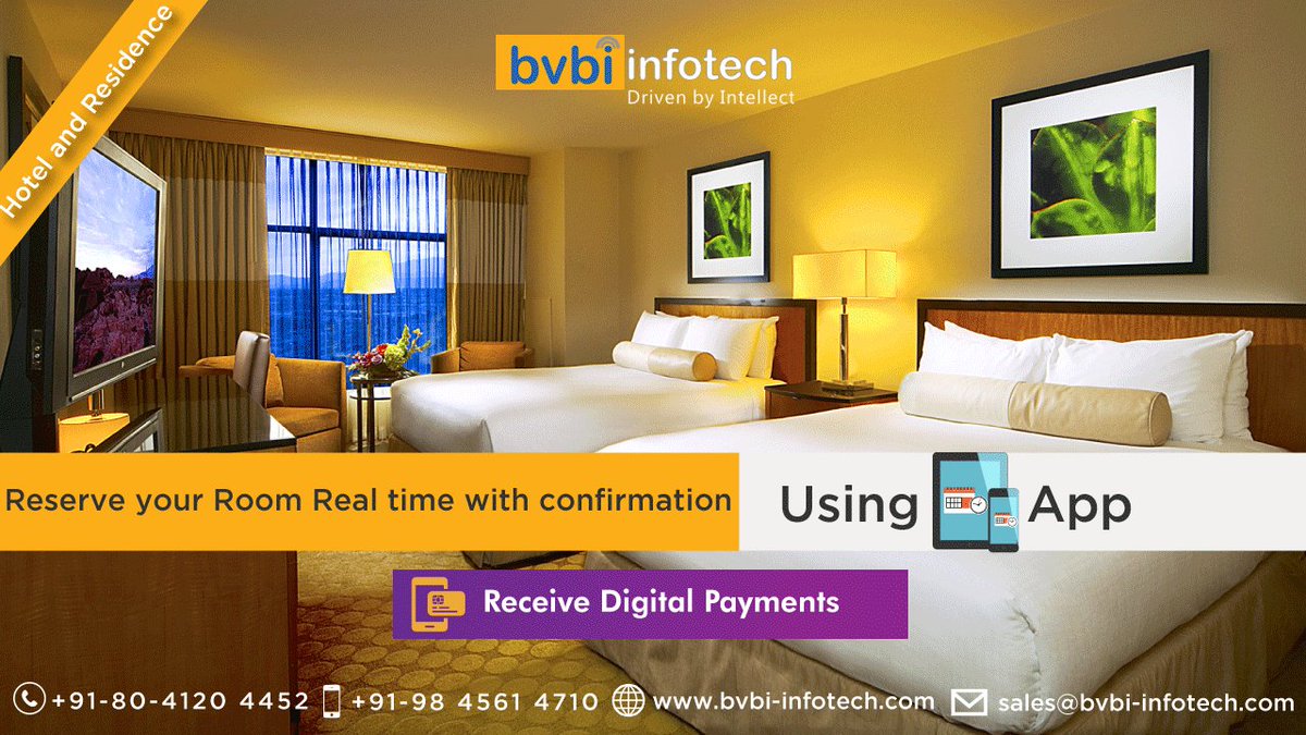 bvbiinfo123's tweet photo. Reserve a #Room real time with confirmation #using #mobile app for #Resorts..
Visit here: https://t.co/gAryIxaHEw https://t.co/iJ8xn0TBLL