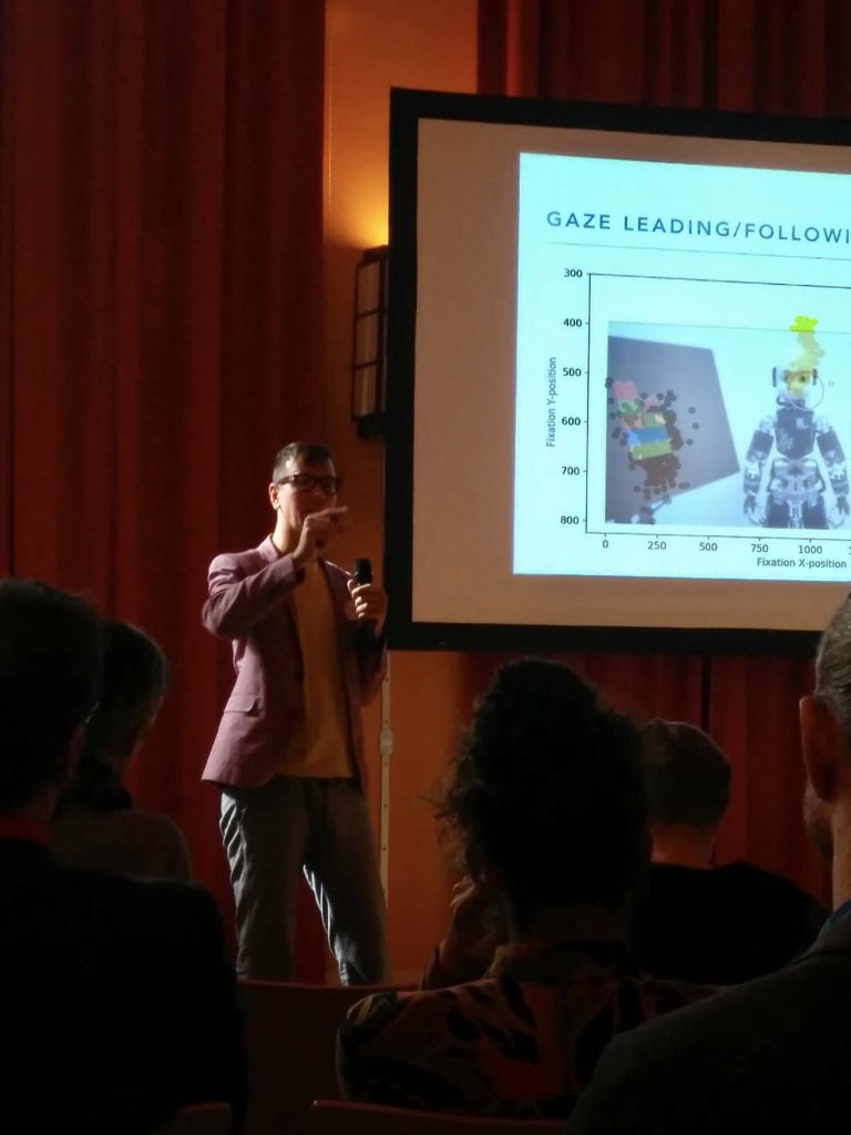 Today <a href="/cescowillemse/">Cesco Willemse</a> presented our work at the “Social cognition in humans and robots” conference in Hamburg. <a href="/socSMCs/">EU project socSMCs</a> <a href="/EUCogNetwork/">EUCognition</a>.