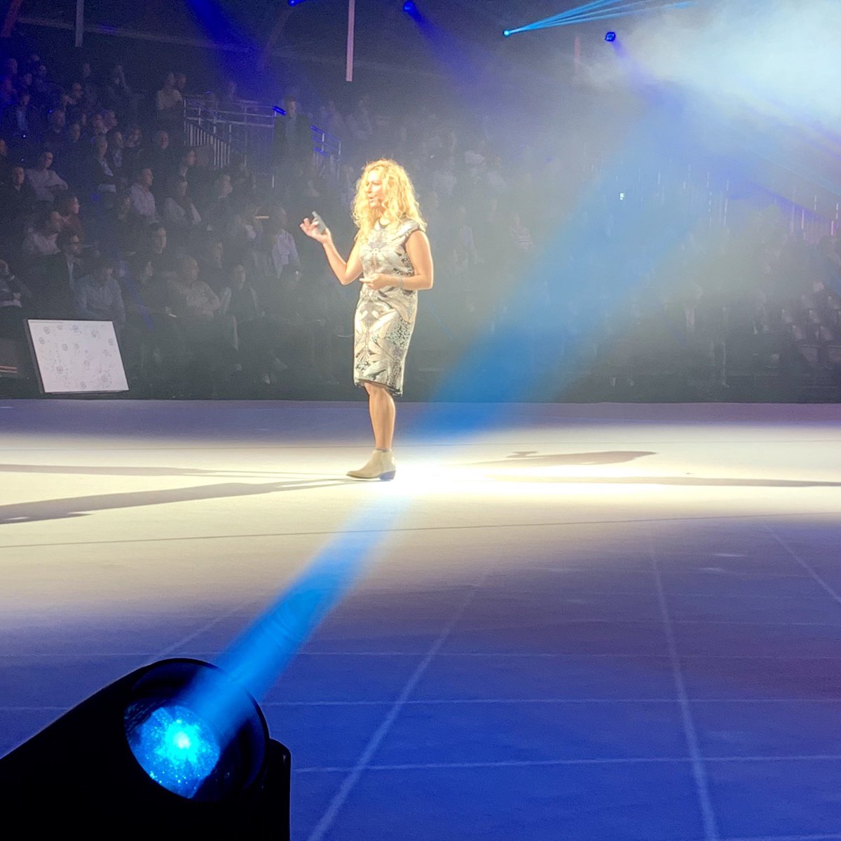 immersivedialog's tweet photo. Thought provoking reframing of our popular assumptions about play by @avantgame while making a case for its essential function in society #supernova18 #creativityworldforum https://t.co/6GbUW6u1mv