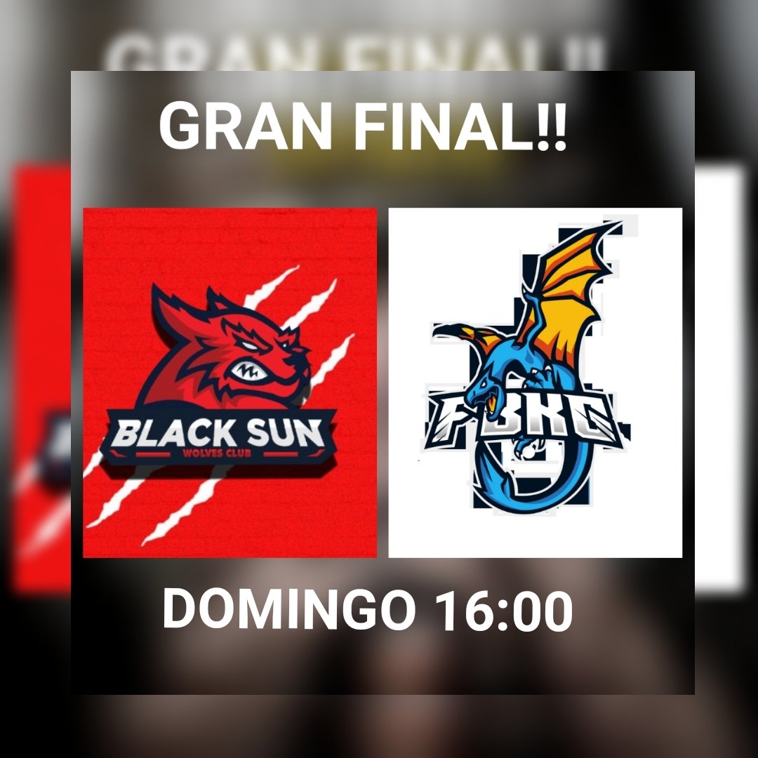 El domingo a las 16:00 no hagáis planes porque jugamos la final de <a href="/TheLastCup1/">TheLastCup</a> contra @BlackSunWolves 
¡¡¡Vamos a por todas!!!
#FBKGO