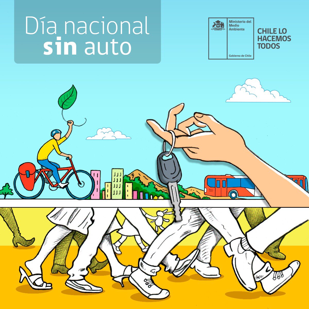 BaruManosalva's tweet photo. #DíaNacionalSinAuto
Progreso sustentable y saludable para Ñuble

+ Caminatas 🚶🏻‍♀
+ Bicicletas 🚴🏻‍♂
+ Uso de locomoción colectiva 🚎 https://t.co/lfvftZlXiv