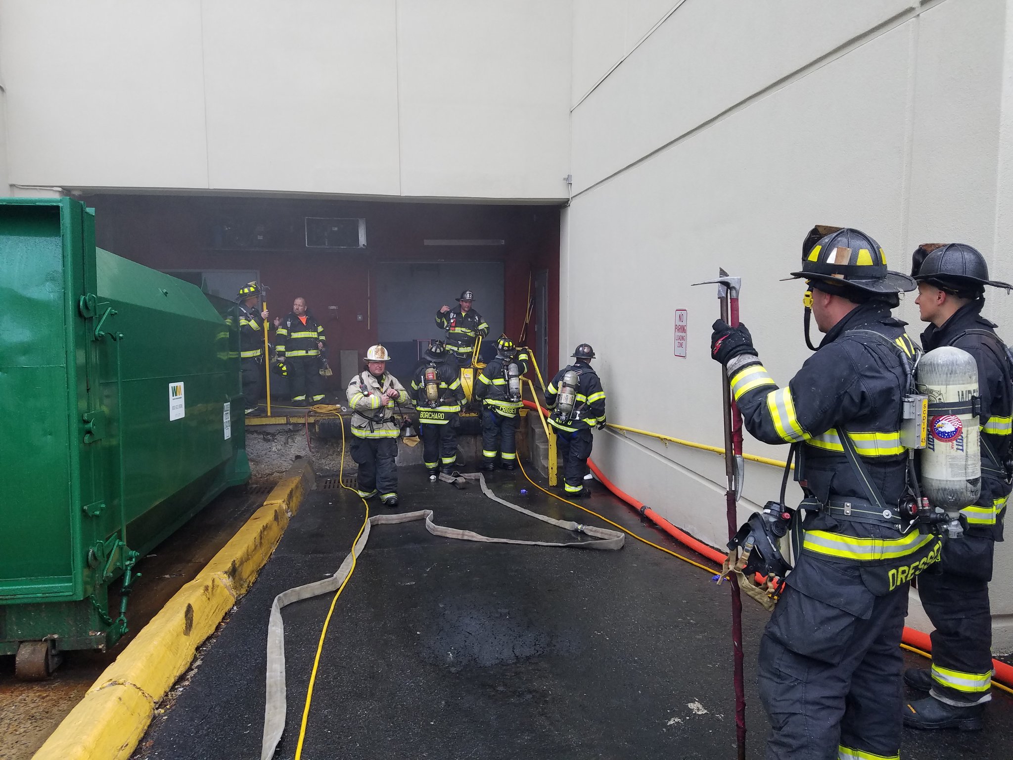 Hasbrouck Hts Fire on Twitter "Electrical explosion caused 3 alarm