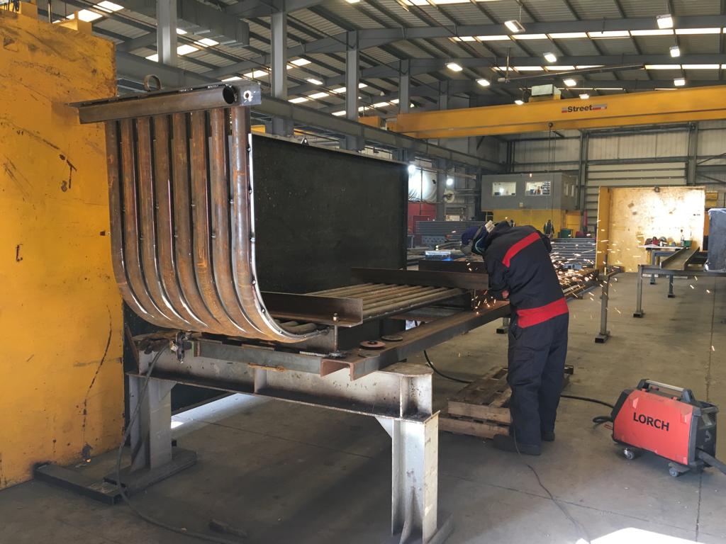 AJFabtech's tweet photo. Great to see these membrane panels in the factory today for the Power industry! We’ve worked in the Power division over two decades so we’re experts in this field! To find out more about our Power division, take a look at our website: https://t.co/q81fjcGbA1 https://t.co/cKZS7HvsCV