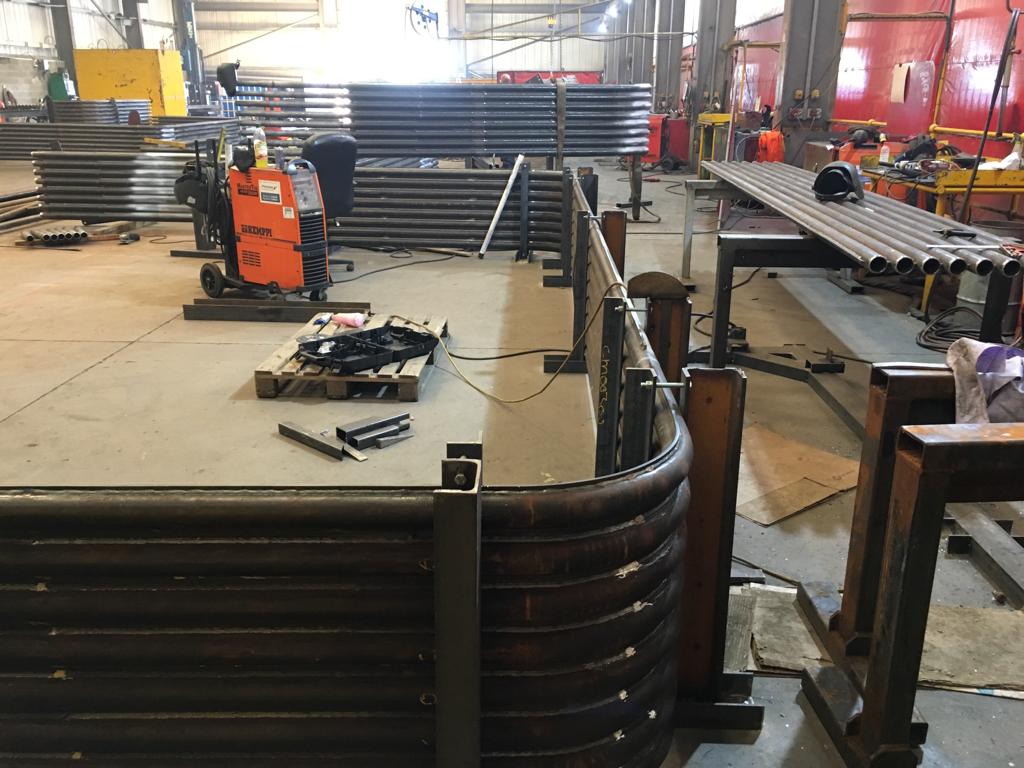 AJFabtech's tweet photo. Great to see these membrane panels in the factory today for the Power industry! We’ve worked in the Power division over two decades so we’re experts in this field! To find out more about our Power division, take a look at our website: https://t.co/q81fjcGbA1 https://t.co/cKZS7HvsCV