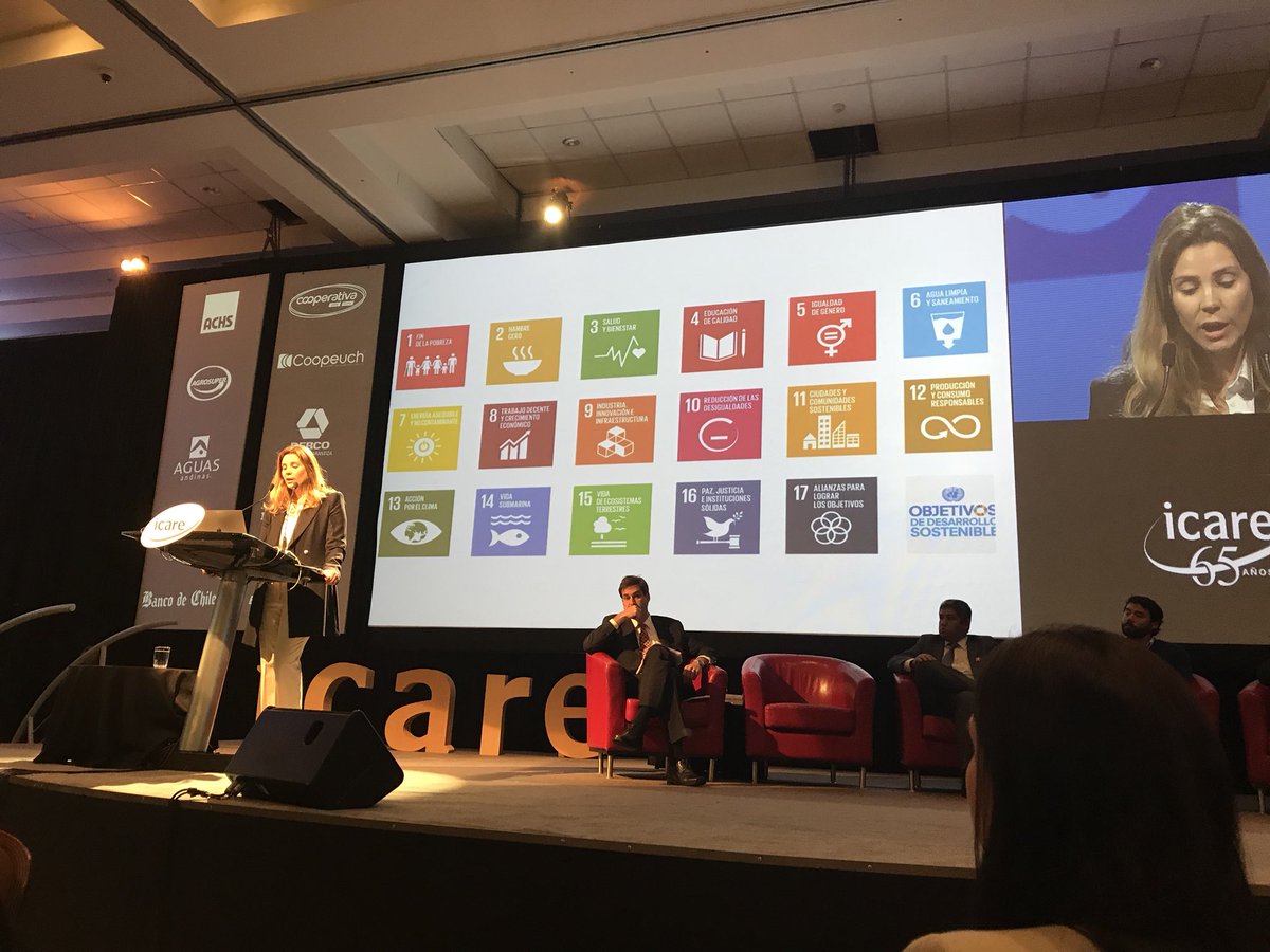 Me alegro mucho que el lenguaje de los #ods esté presente hoy en <a href="/icare_chile/">ICARE</a> y <a href="/fdavicente/">@fdavicente</a> lo hace con gran entusiasmo. <a href="/PactoGlobal/">Pacto Global Chile</a> <a href="/PNUDChile/">PNUD Chile</a>