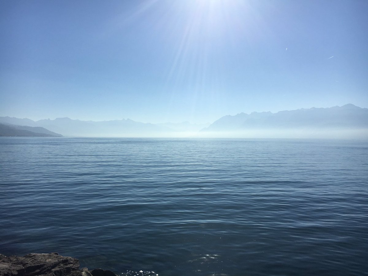 Lämnar nu Genevesjön efter en vecka med intressanta föreläsningar om nya forskningsrön från stora sjöar runt om i världen, och nya kontakter knutna. Förhoppningsvis kommande utbyte/samarbete med forskare bl.a. vid Great Lakes i USA.