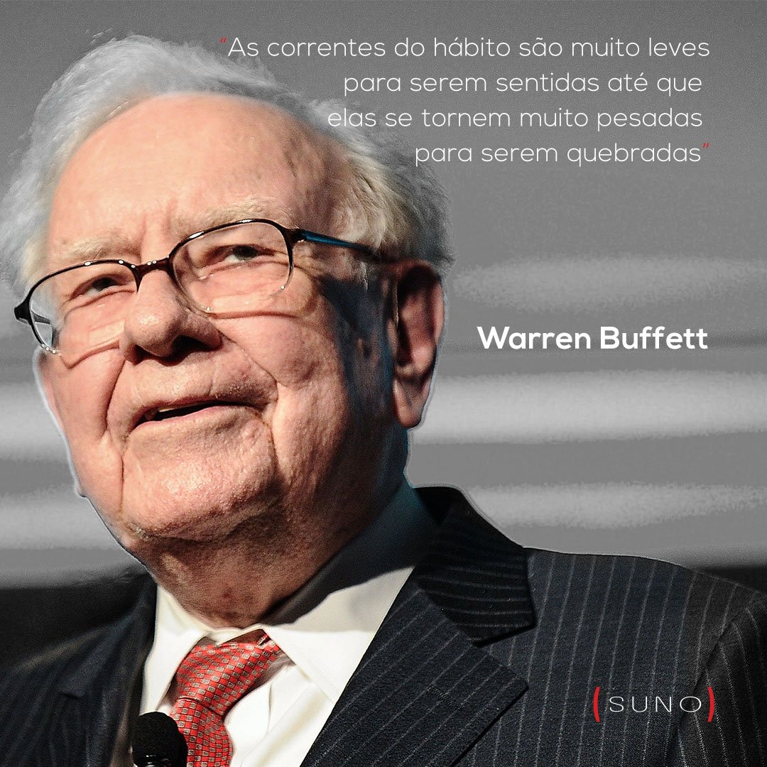 sunoresearch's tweet photo. Você tem o hábito poupar seu salário?
#Suno #SunoResearch #investimentos #WarrenBuffett #hábitos #poderdohabito #Investidor https://t.co/6GDW8xLRQu