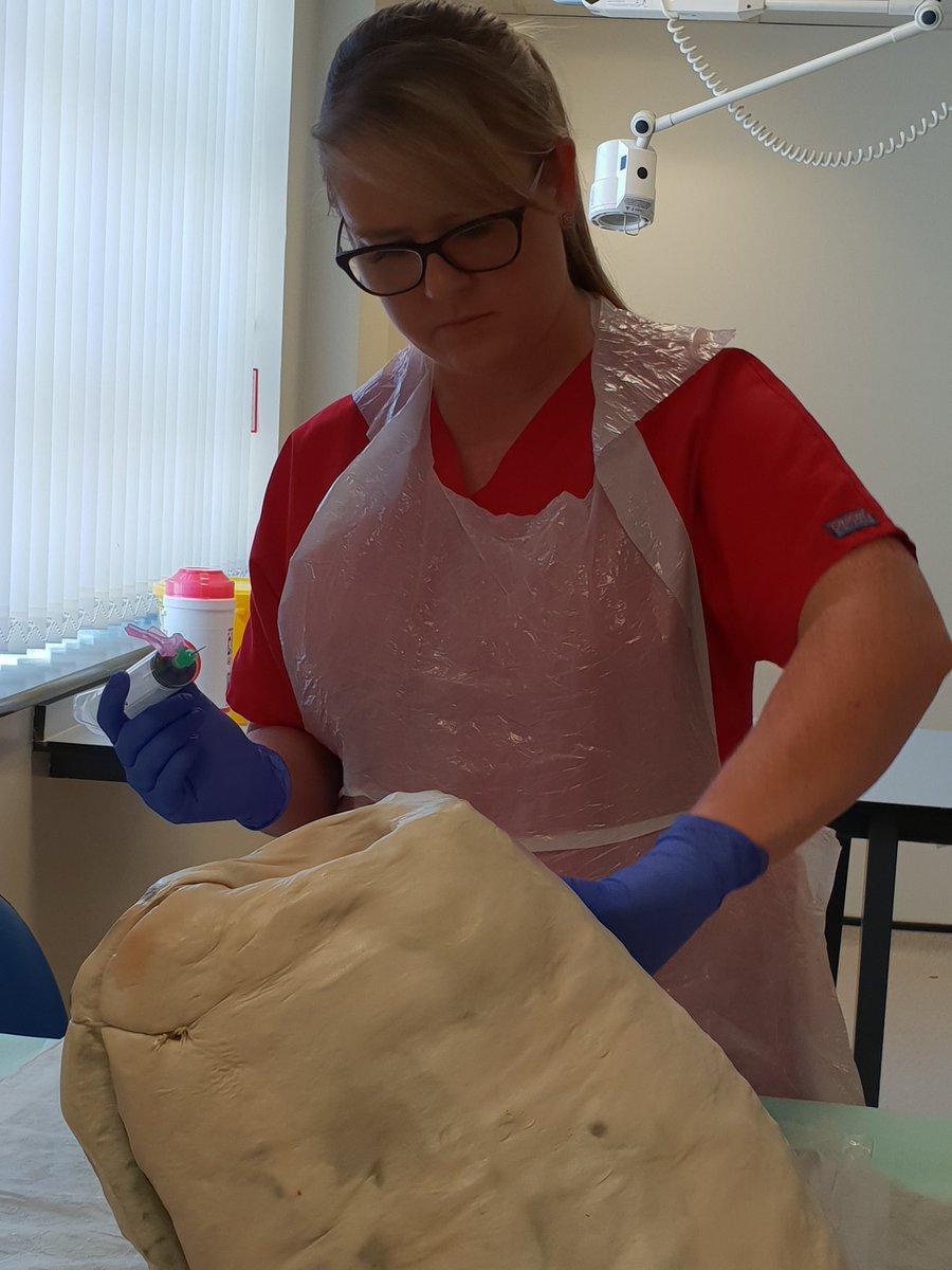 EmmaToplis's tweet photo. Fantastic morning for medicine ACPs joining in with the CMT clinical procedures session. Really enjoyable & informative sessions on pleural & ascitic taps, LPs, cardioversion & pacing. @UHDBTrust @JenLRiley @JansonLeung @acpeducator #derbyacps #traineeacps #advancedpractice https://t.co/4O4W8D6bWZ