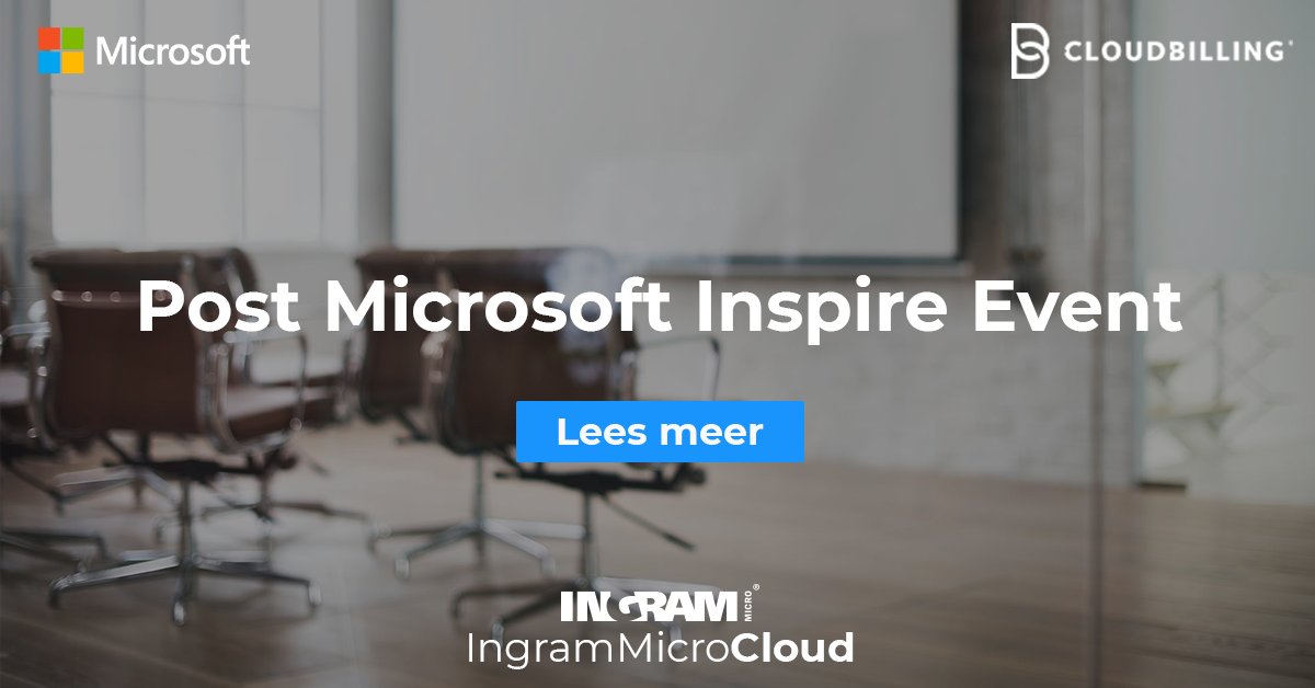 Ingram Micro Cloud - Benelux tweet media
