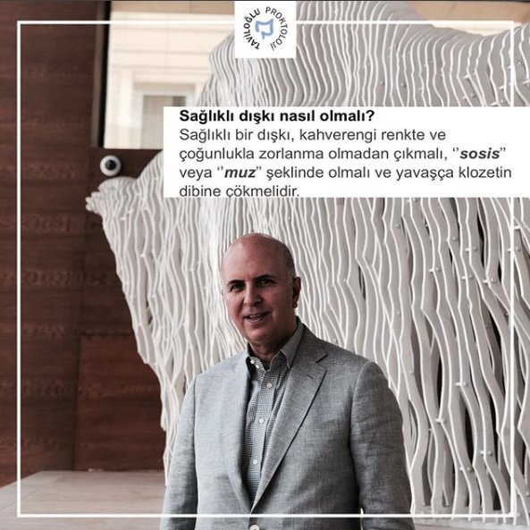 DrTaviloglu's tweet photo. Sağlıklı dışkı nasıl olmalı?
Sağlıklı bir dışkı, kahverengi renkte ve çoğunlukla zorlanma olmadan çıkmalı, ‘’sosis’’ veya ‘’muz’’ şeklinde olmalı ve yavaşça klozetin dibine çökmelidir.
#kabızlık/ #zordiskilama/ #diskilamazorlugu/ #diskilamaguclugu/ #kalınbağırsak/ #anismus https://t.co/9MNsmR4zZj