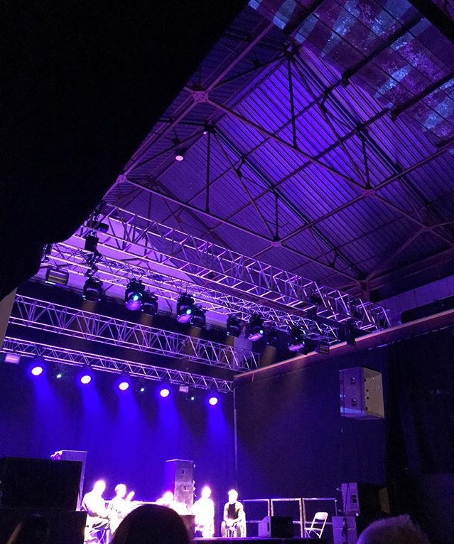 I got to spend yesterday back at the Mac in wise, hilarious and insightful company on the judging panel for some fantastic and provocative work produced as part of the <a href="/GSofA/">The Glasgow School of Art</a> 'At Risk' project @SWG3glasgow. Here we are glowing white hot on stage as we discuss the winners!