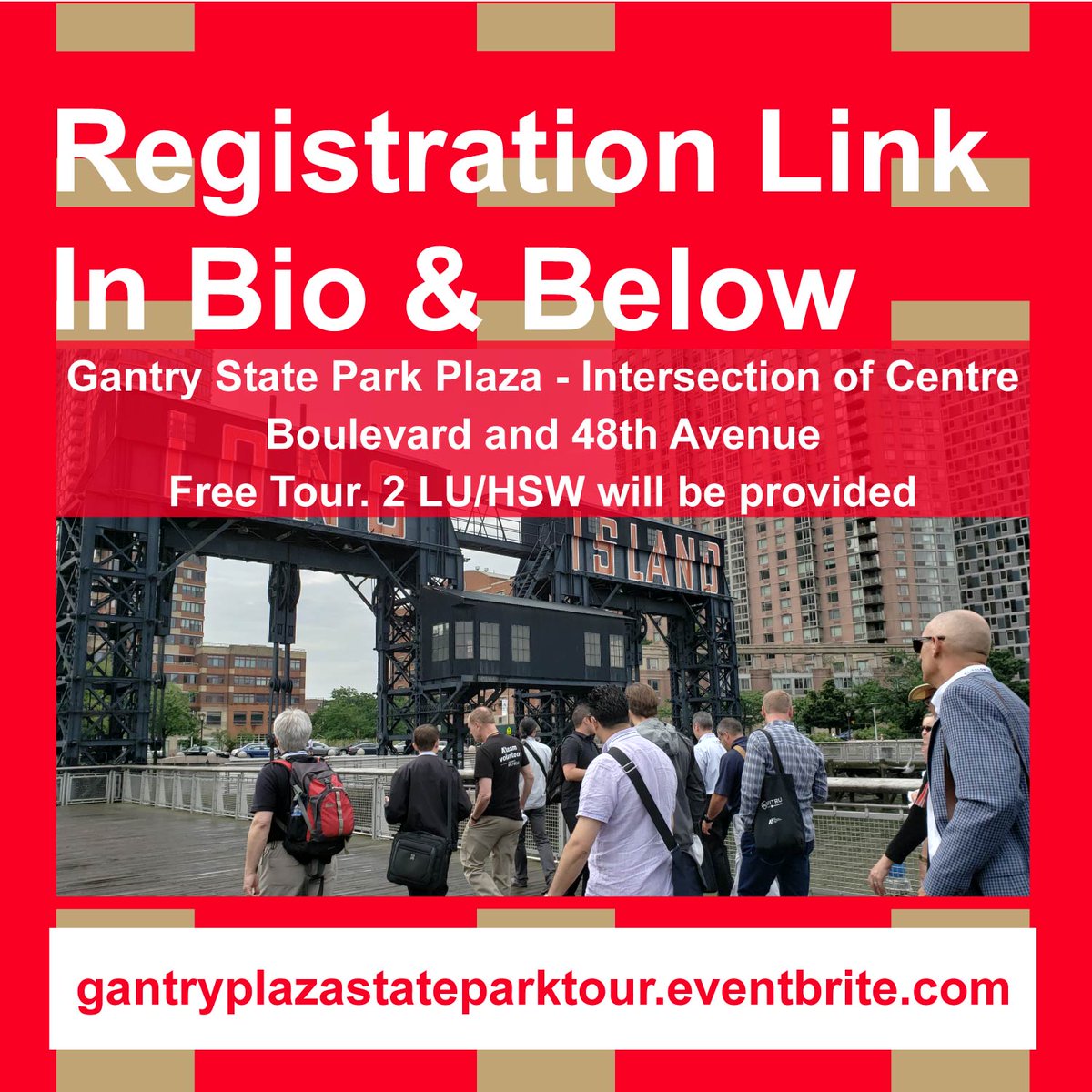 QfArch's tweet photo. Our #Archtober lineup kicks off on October 6th with a tour of Gantry Plaza State Park, co-led w AIA Queens
This place has much history but now boasts new spaces as well. Link ➡️ https://t.co/fNDZzpJfA2

 #QFArchtober https://t.co/6dOU7ndC4Z