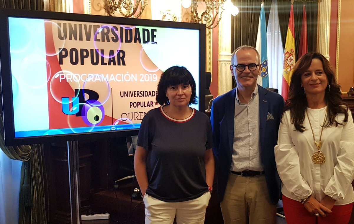 OurenseConcello's tweet photo. O  luns 1 de outubro, ás 09:00 horas, ábrese o prazo de inscrición aos 140 cursos que porá en marcha este ano a Universidade Popular de #Ourense. Os interesados poderán apuntarse na web da Concellería de Educación
https://t.co/BFTldVP4o2 https://t.co/ang0KICuD6