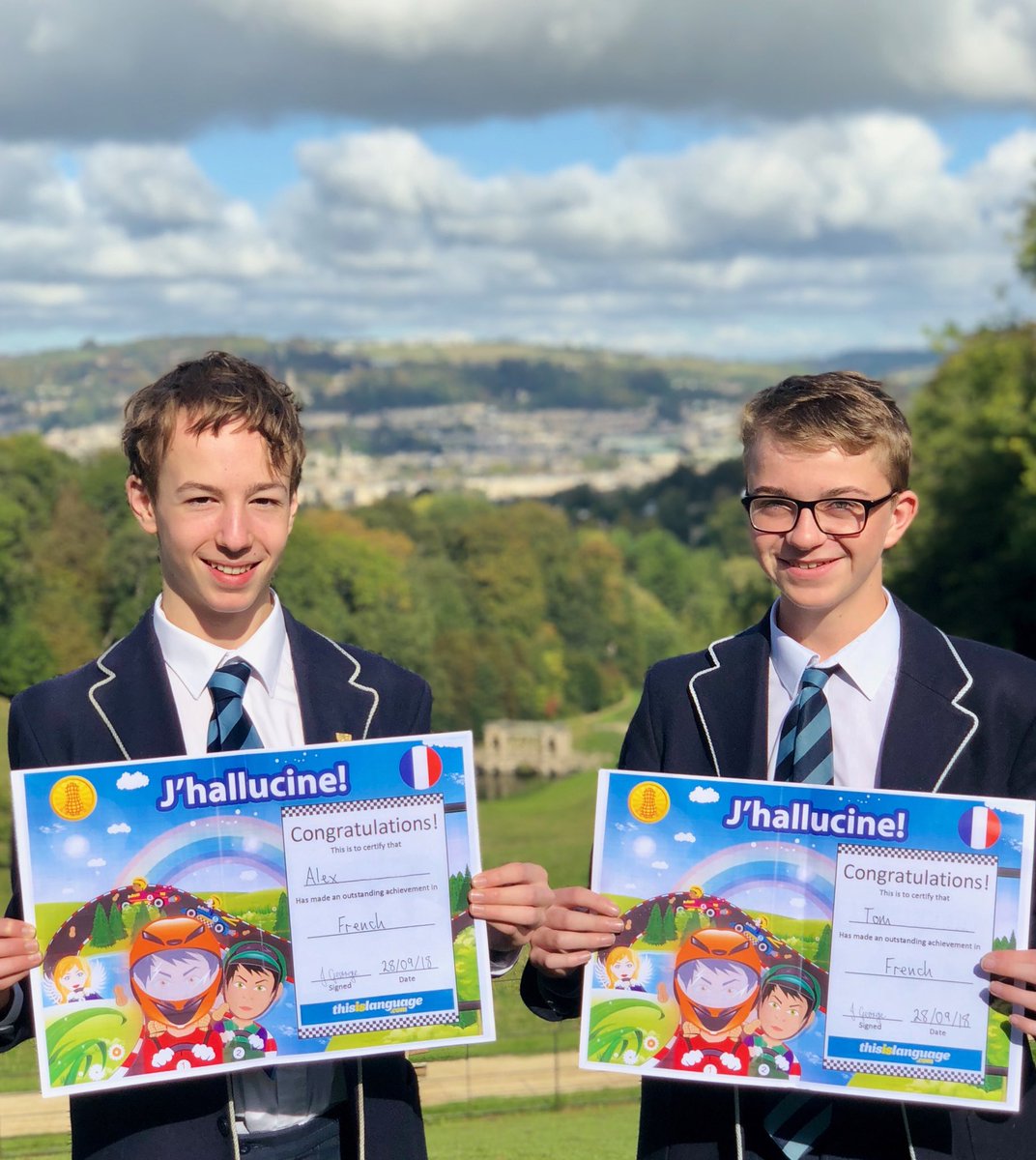 PPCMFL's tweet photo. @PriorPark Félicitations to Tom and Alex, who competed online against 160,000 other students to gain first and second place respectively on the @thisislanguage international leaderboard this week... https://t.co/4gZzGrehiU