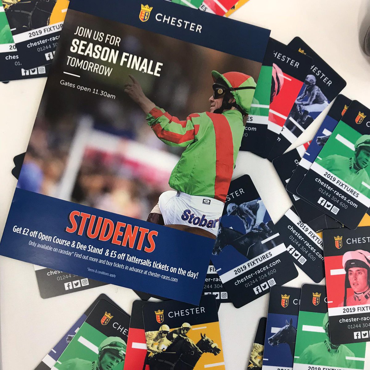 ChesterRaces's tweet photo. Calling all students ๐ฃWe are at @uochester until 4pm today! Come and see us and find out how how you can WIN tickets to #ChesterRaces tomorrow, how you can join our team and more! #RacingReady https://t.co/QQCs3zo99S