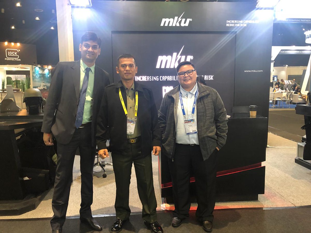 MKUofficial's tweet photo. We have come to the last day in the #ADAS. Thanks for making this event special for us. Visit our website to stay up to date with the latest technology. https://t.co/zAi103W4DA  #ADAS2018 #MKUatADAS. #protection #armor https://t.co/GlByQJrd1U