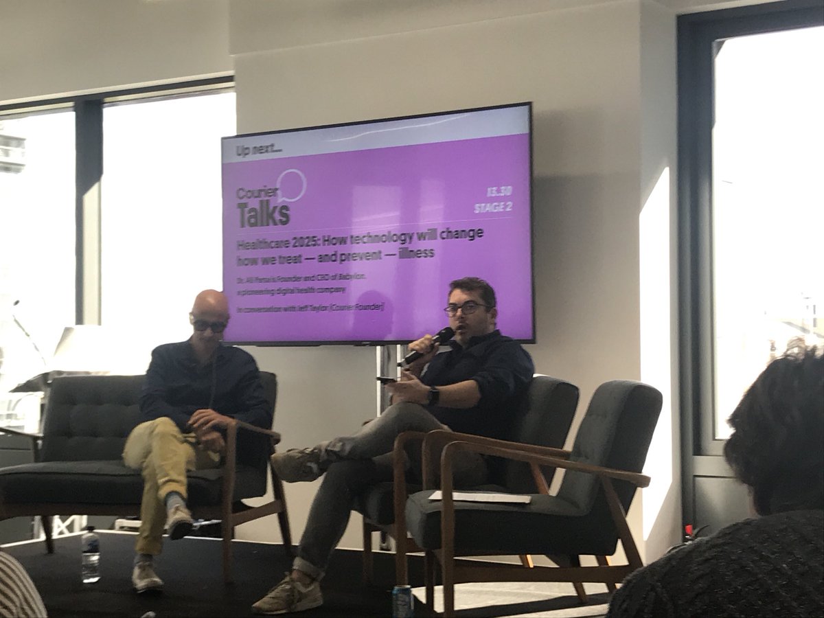 FKVenturesUK's tweet photo. ‘Our AI provides 81% accuracy of diagnosis v 79% for humans’ Dr Ali Parsa, founder of Babylon.  #CourierLive https://t.co/PenK8nFKtZ