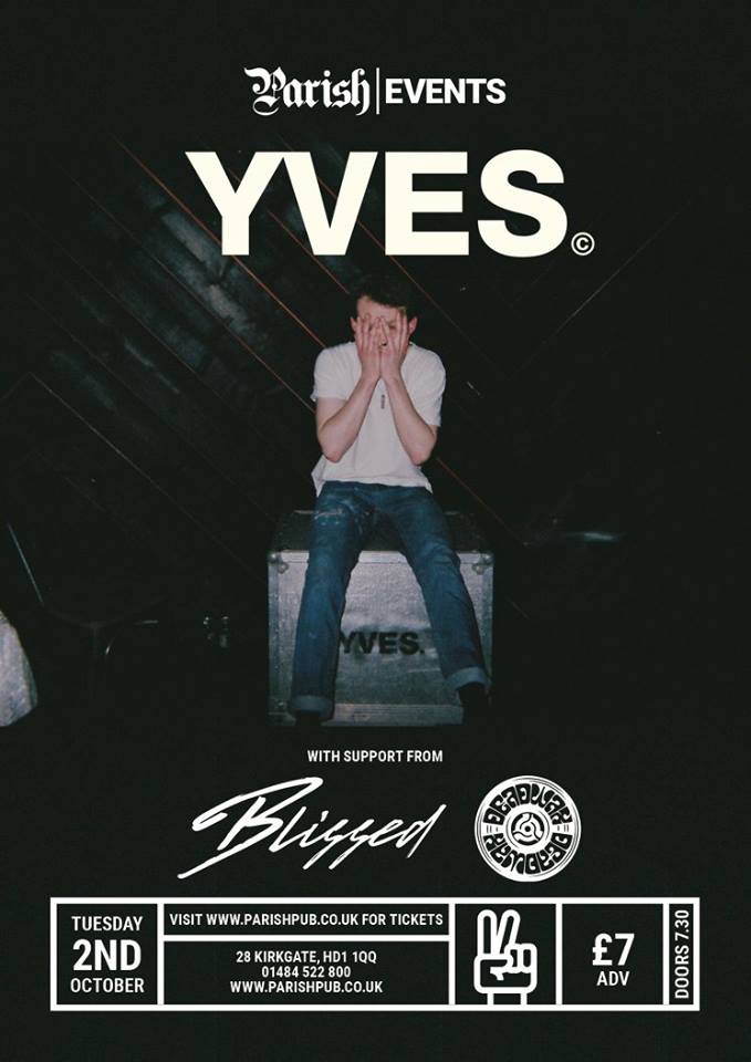 We will be back on the gig circuit this October, starting with our show at Parish Events, Huddersfield on Tuesday with the wicked <a href="/yvesband/">이브</a>!!

Get yourselves down if your about.