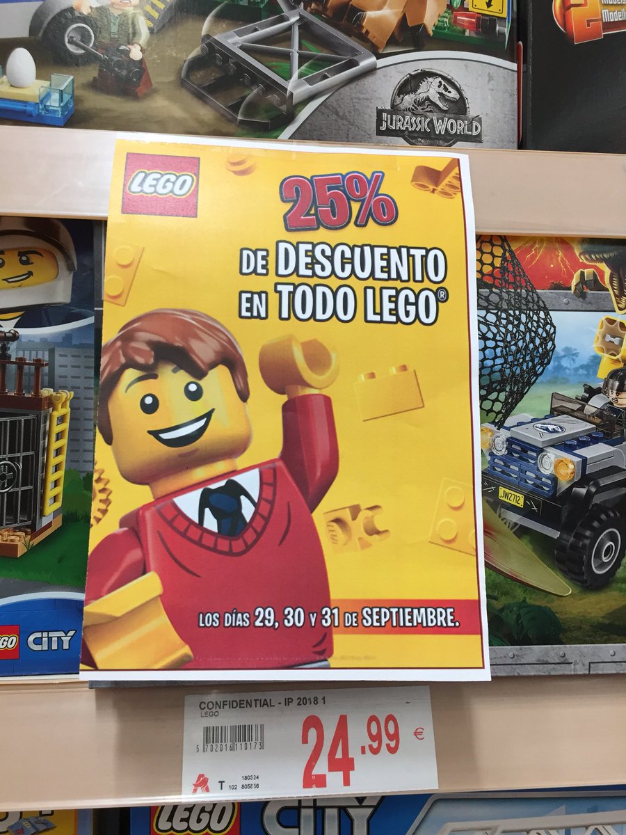 lego jurassic world alcampo