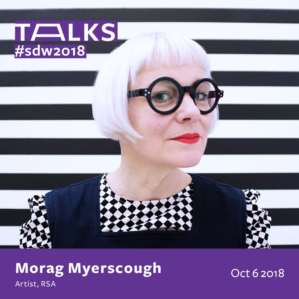 SaudiDesignWeek's tweet photo. Delve into BELONGING with @MoragMyerscough at #SDW2018. Morag's is known around the world for her distinct use of color and pattern in projects often incorporating positive messaging.
@theRSAorg @ksaBritish

#SaudiDesignWeek2018 #SDW2018 #Design #Art #SaudiArabia #MiddleEast https://t.co/0n6U9SqzK0