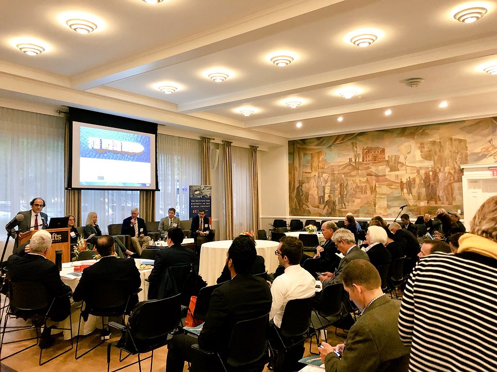 FletcherSchool's tweet photo. Dean of #Global #Business Bhaskar Chakravorti kicks off our #OceansTurn conference to a full house this morning! https://t.co/0l2OuaXwEz
